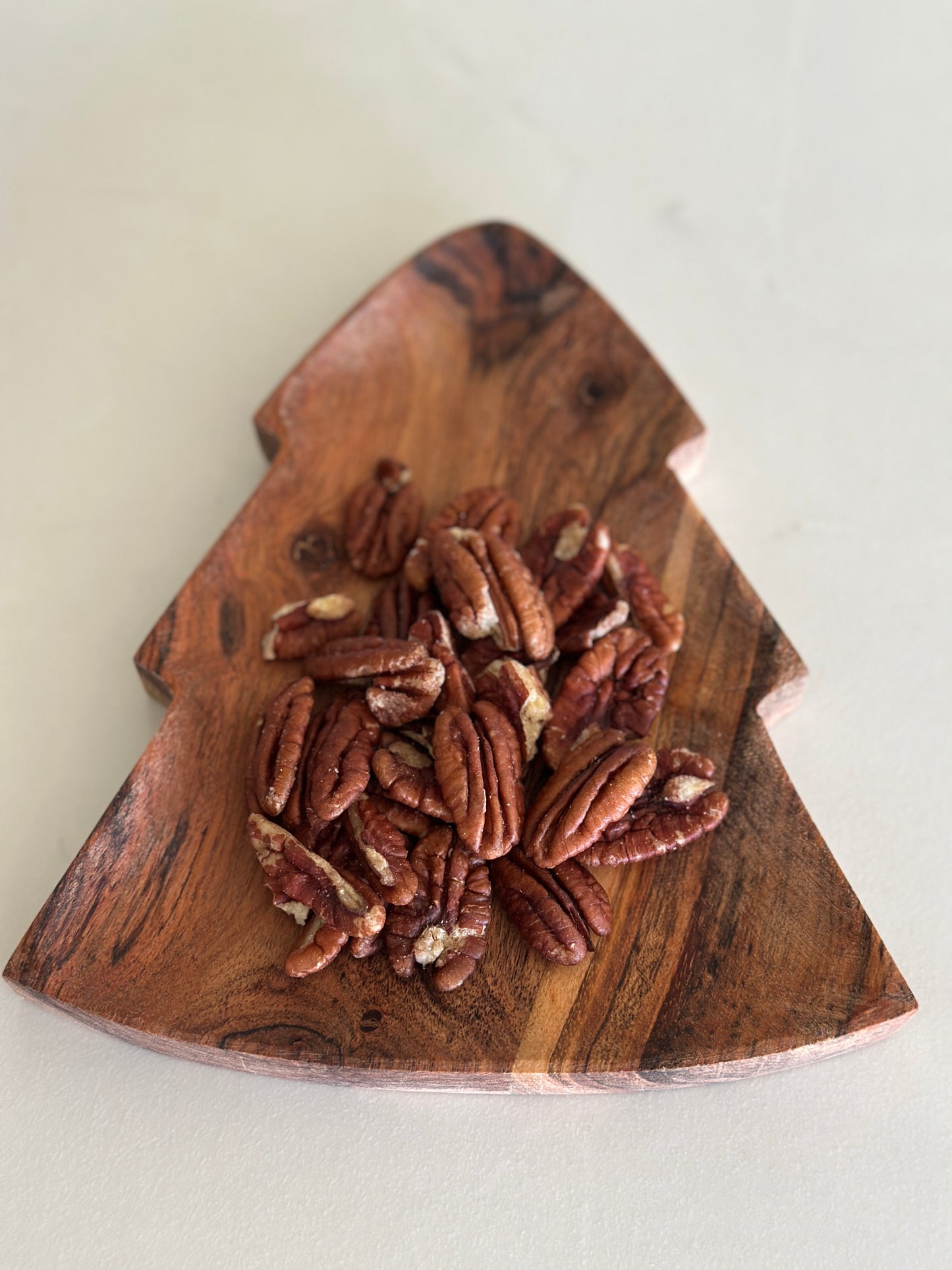 Baum, Snack Schale aus Holz.Teller