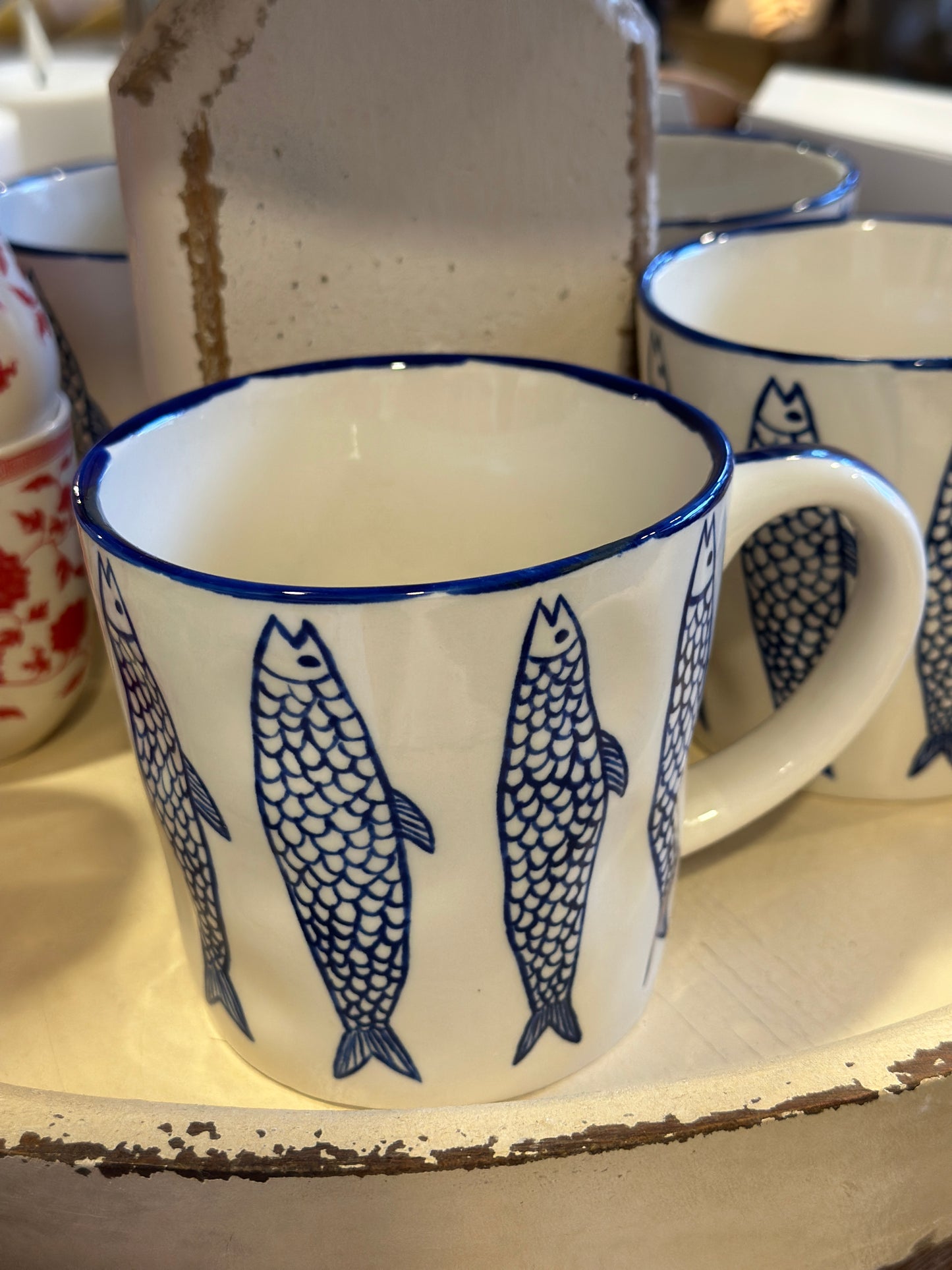 Becher Fisch 300 ml.