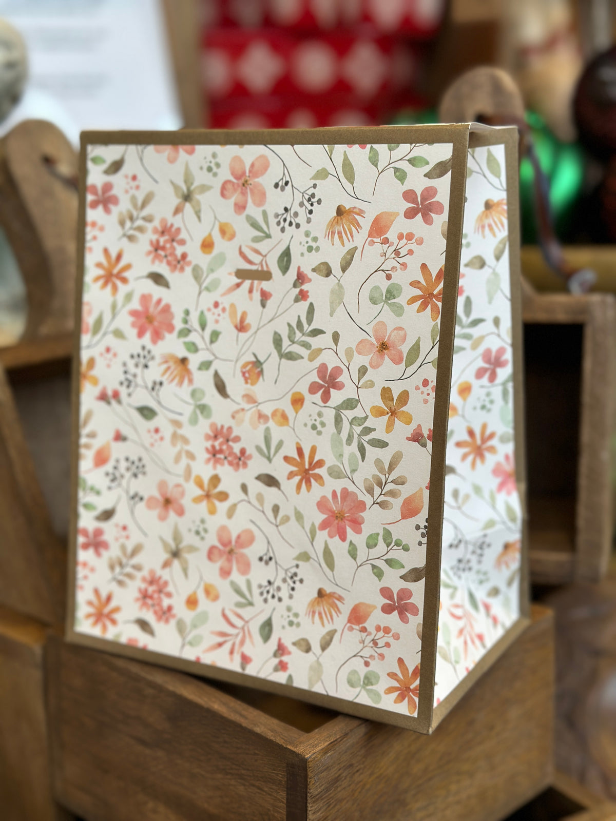 Geschentüte aus Papier H: 20x10x16cm