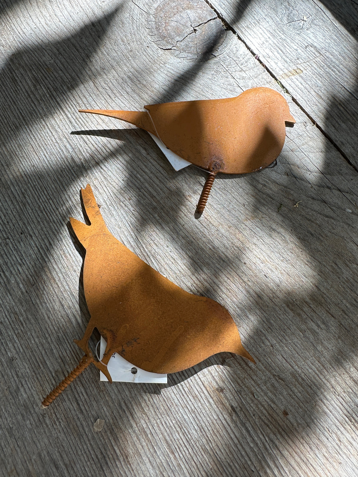 Vogel Set2 Rost mit Schraube