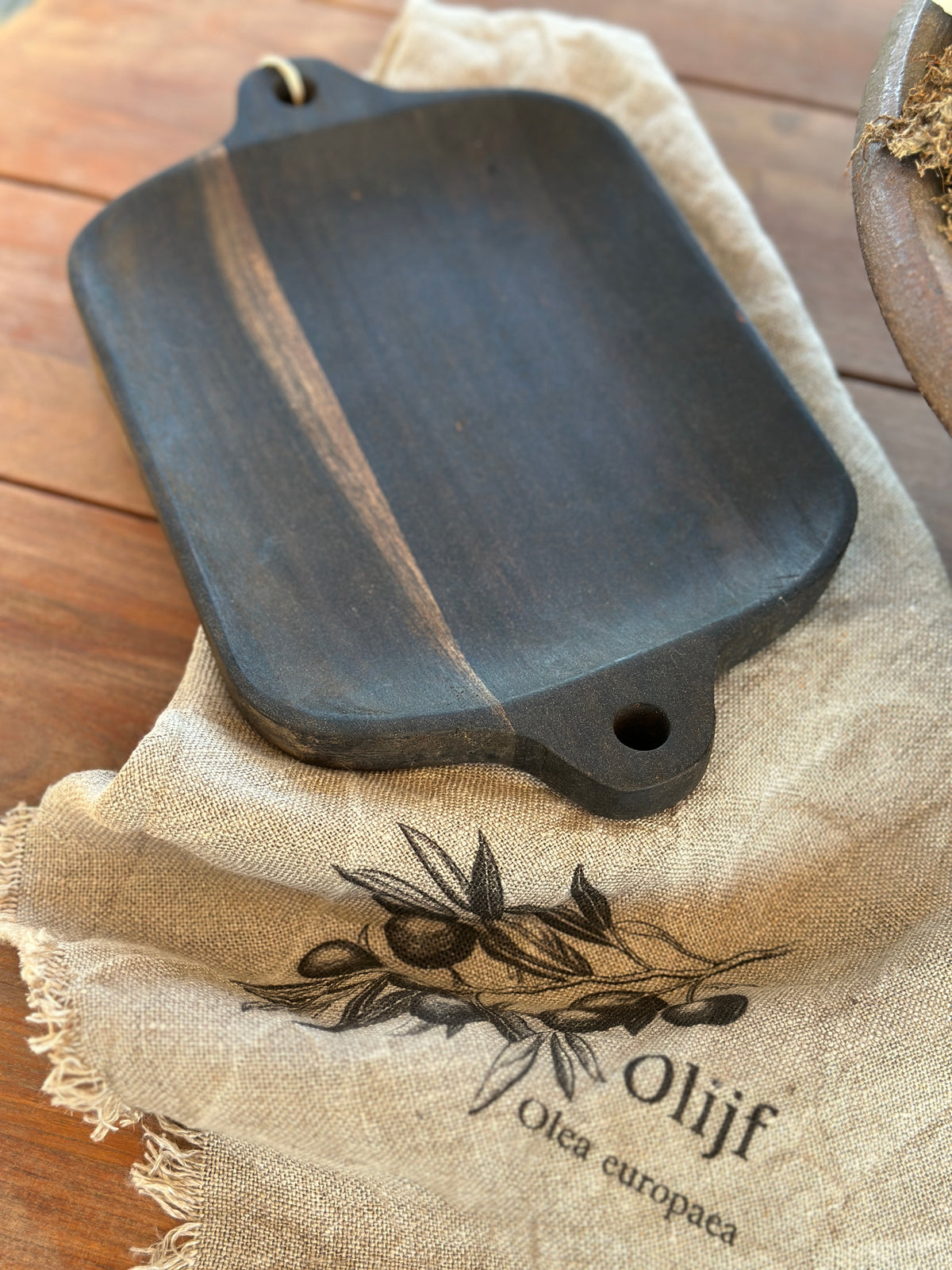Schale/ Tablet aus Holz