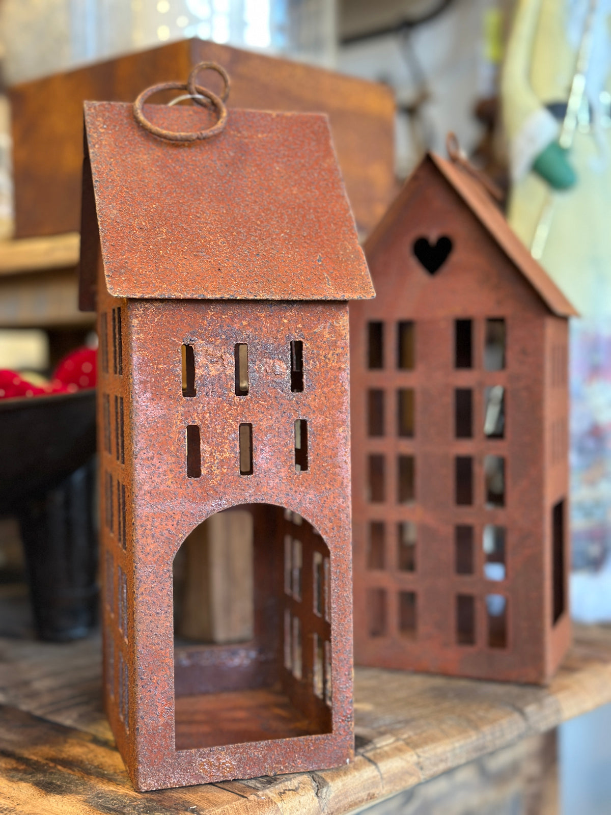 Haus aus Rost