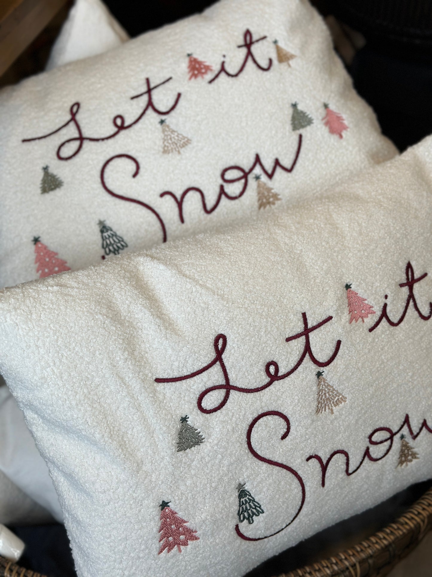 Kissenbezug kuschelig, Let it Snow