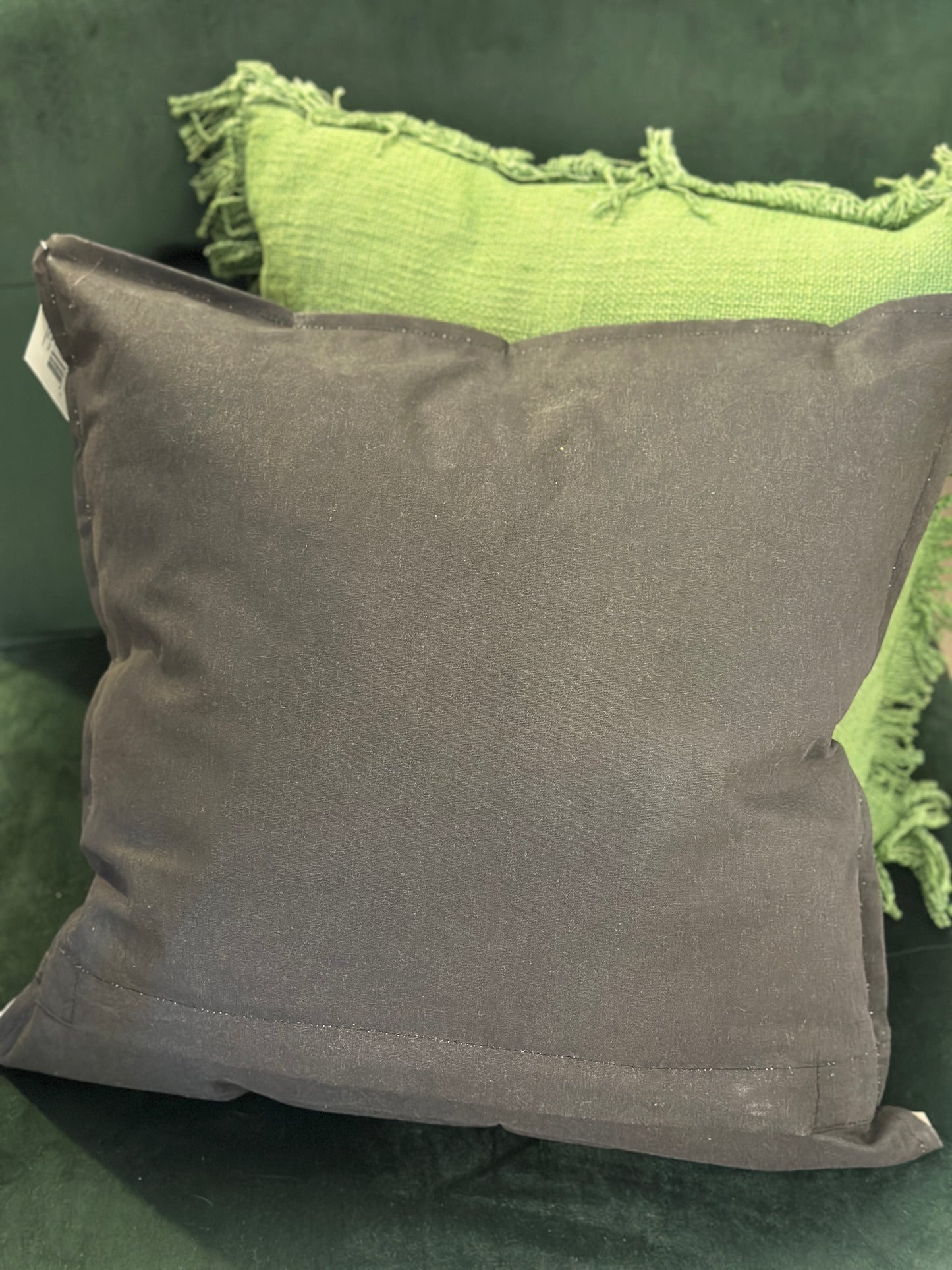 Kissen Hase braun/ grau