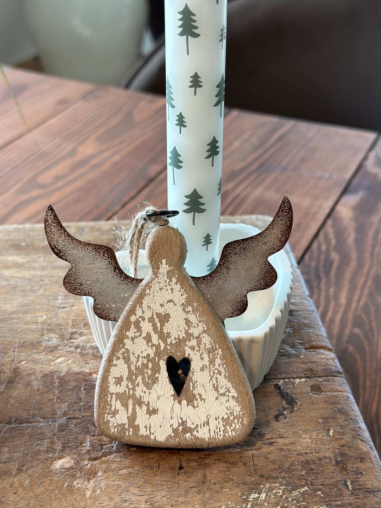 Anhänger, Holz Engel