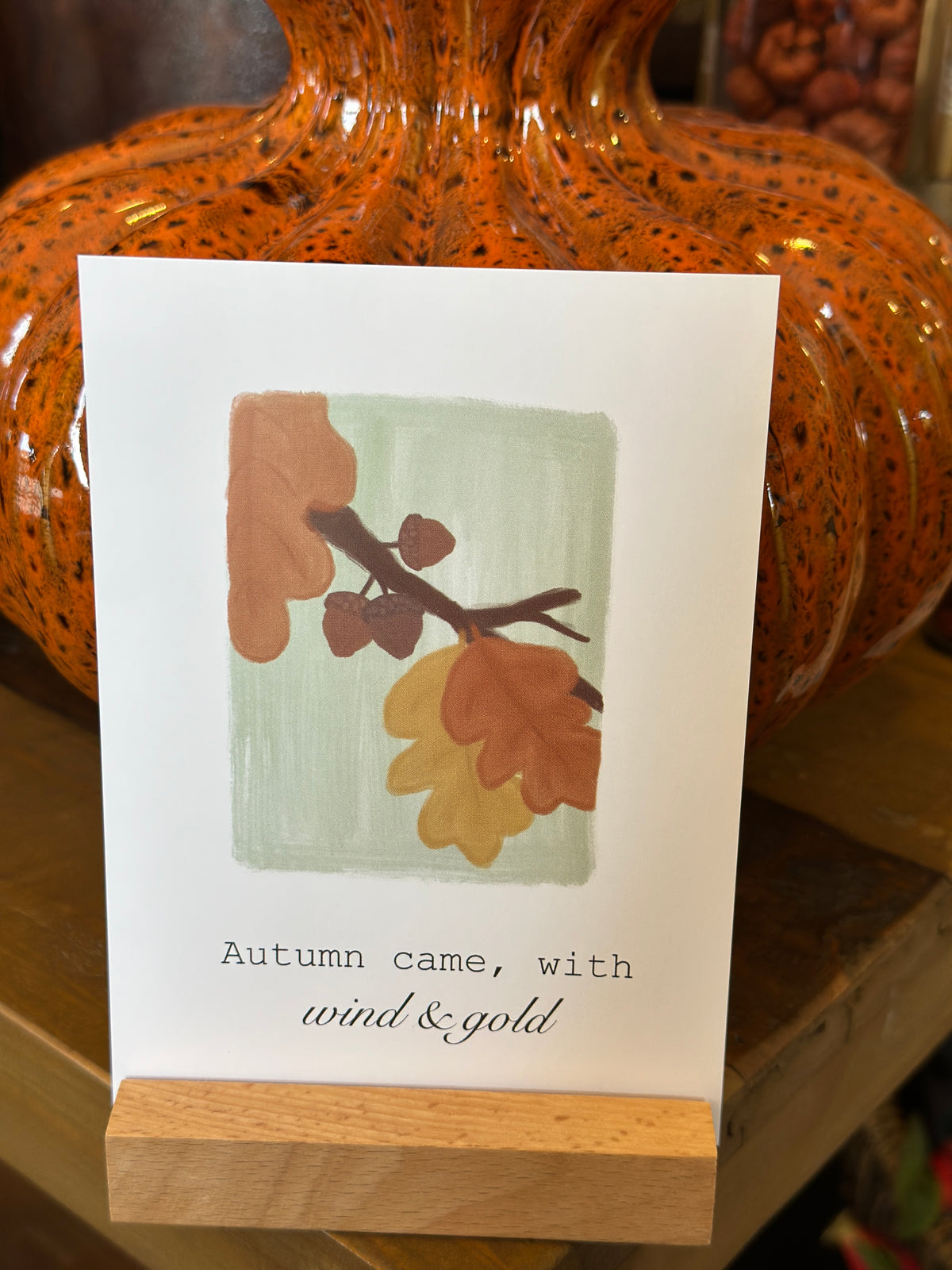 Karte, Autumn came