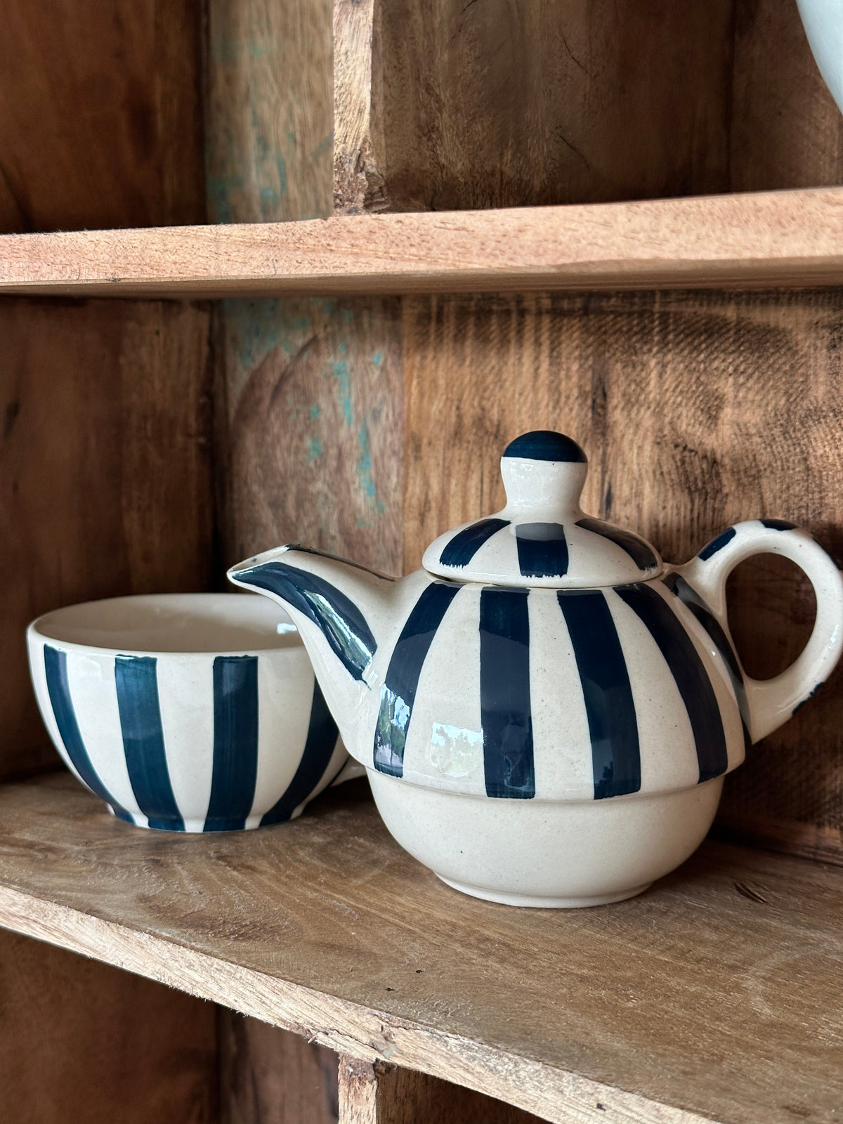 Teekanne und Tasse Set