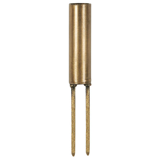 Spieß 2-Spieße hoch für eine 1,3 cm Kerze aus Metall