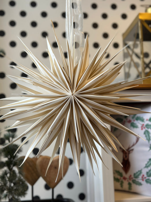 Stern aus Papier D: 40cm