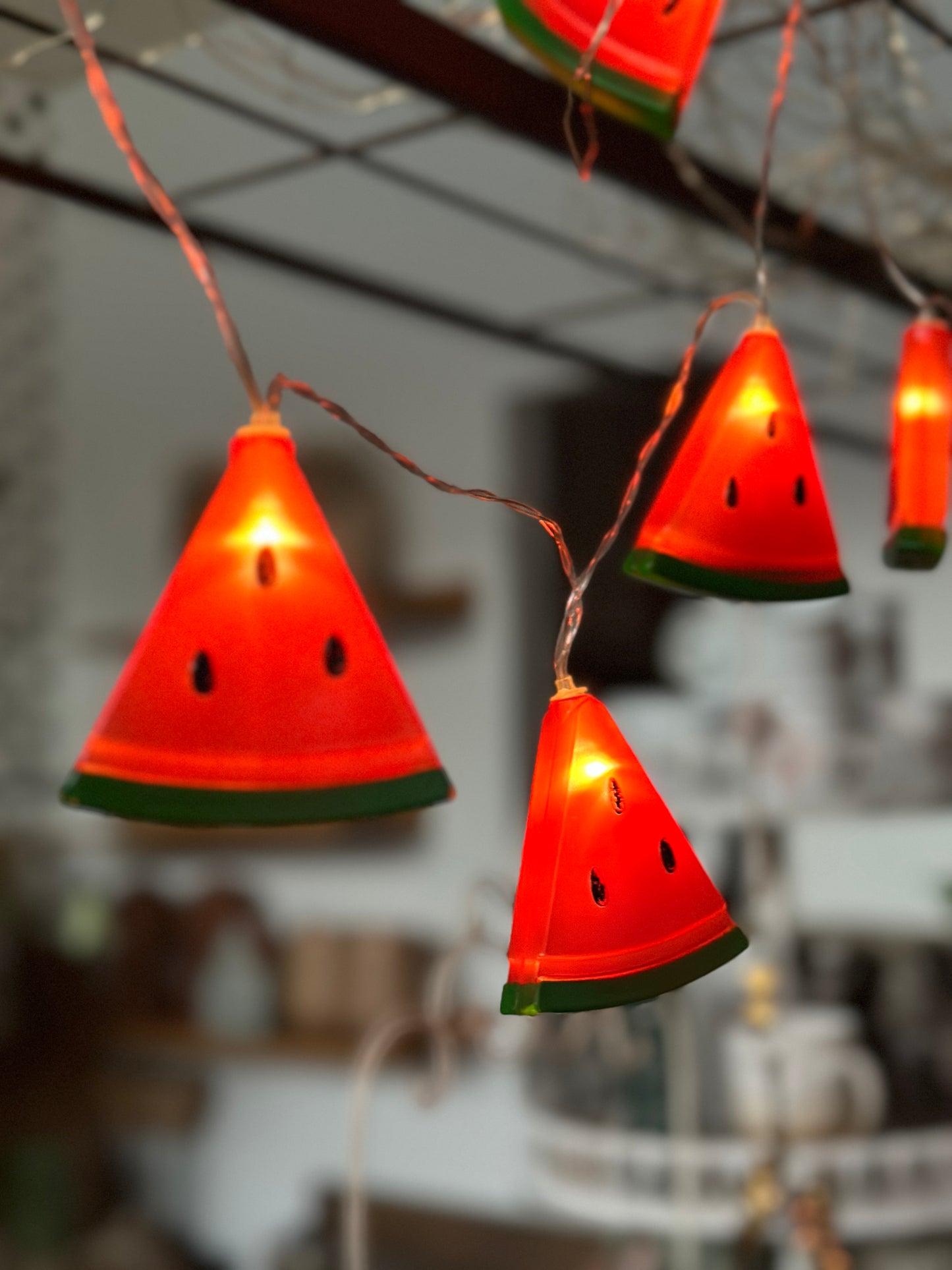 LED Lichterkette Melone