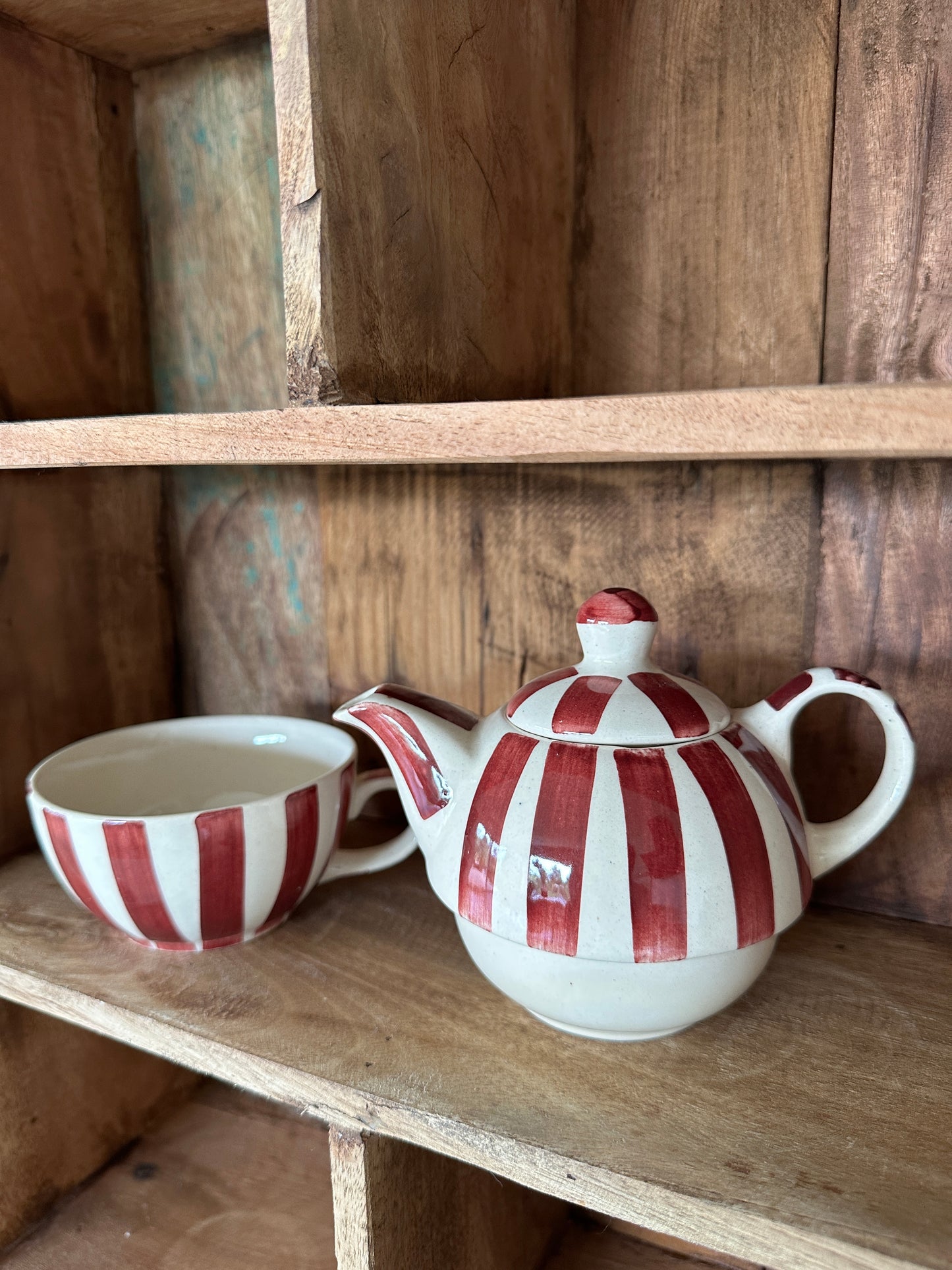 Teekanne und Tasse Set