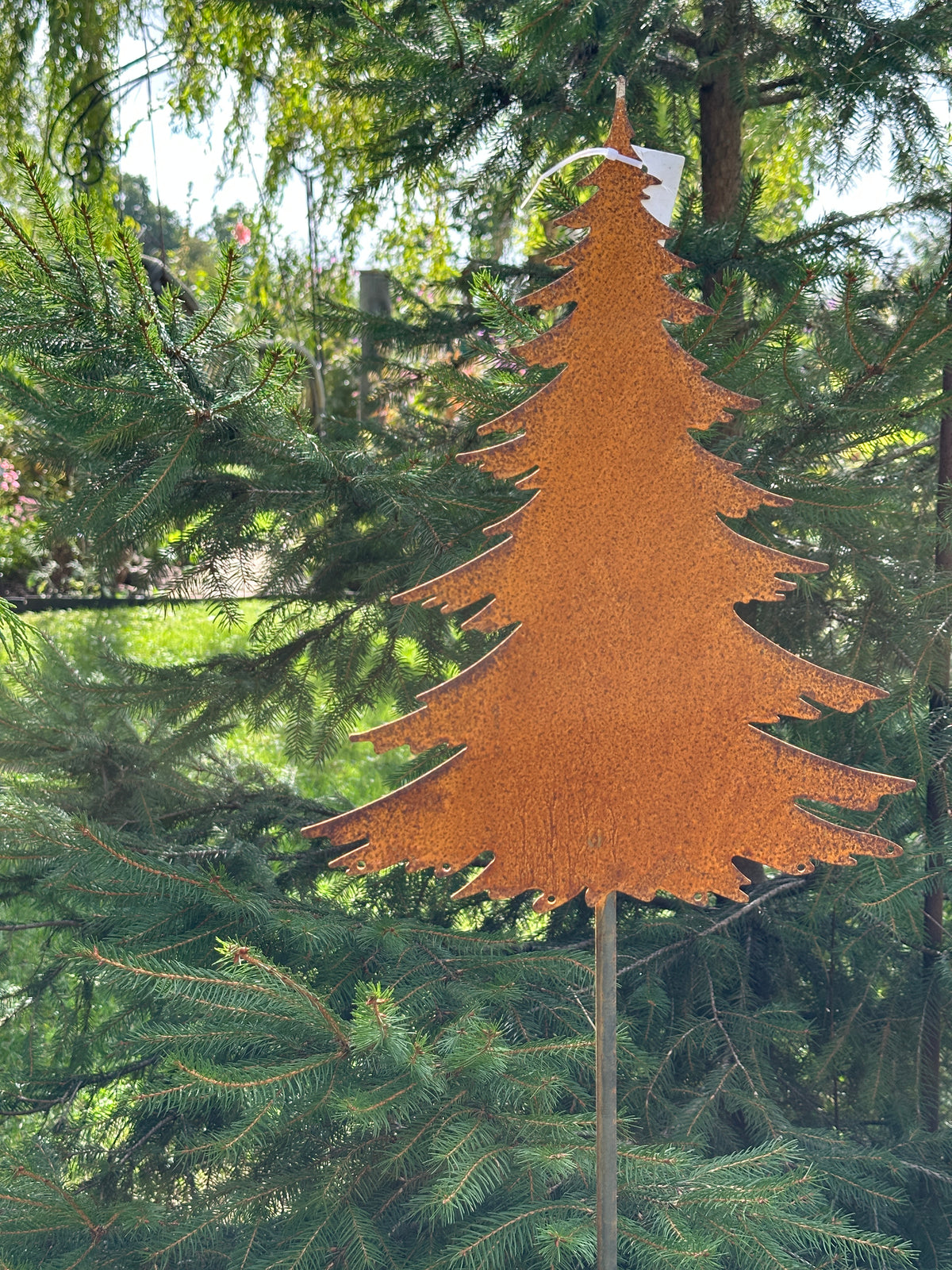 Baum auf Fuß Rost/ Eisen