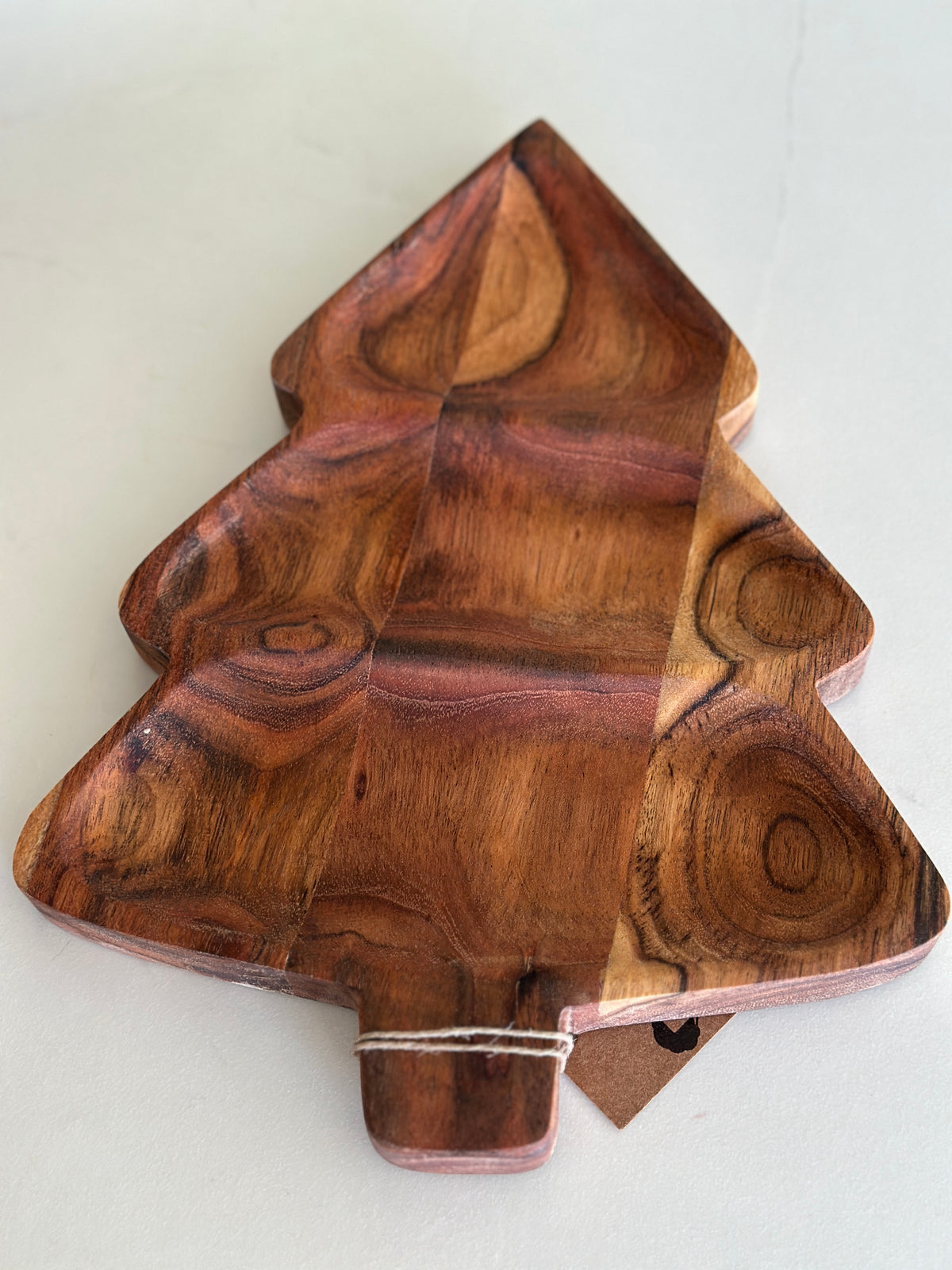 Baum, Snack Schale aus Holz. Teller