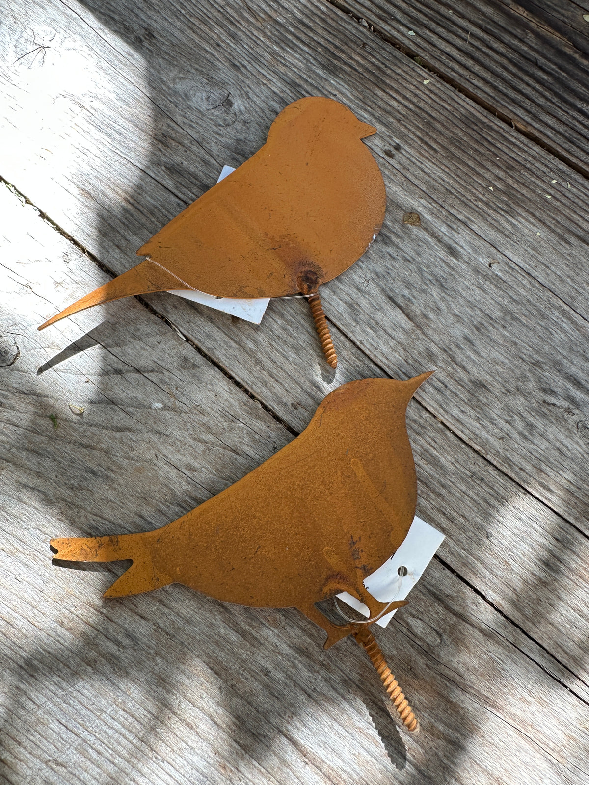 Vogel Set2 Rost mit Schraube