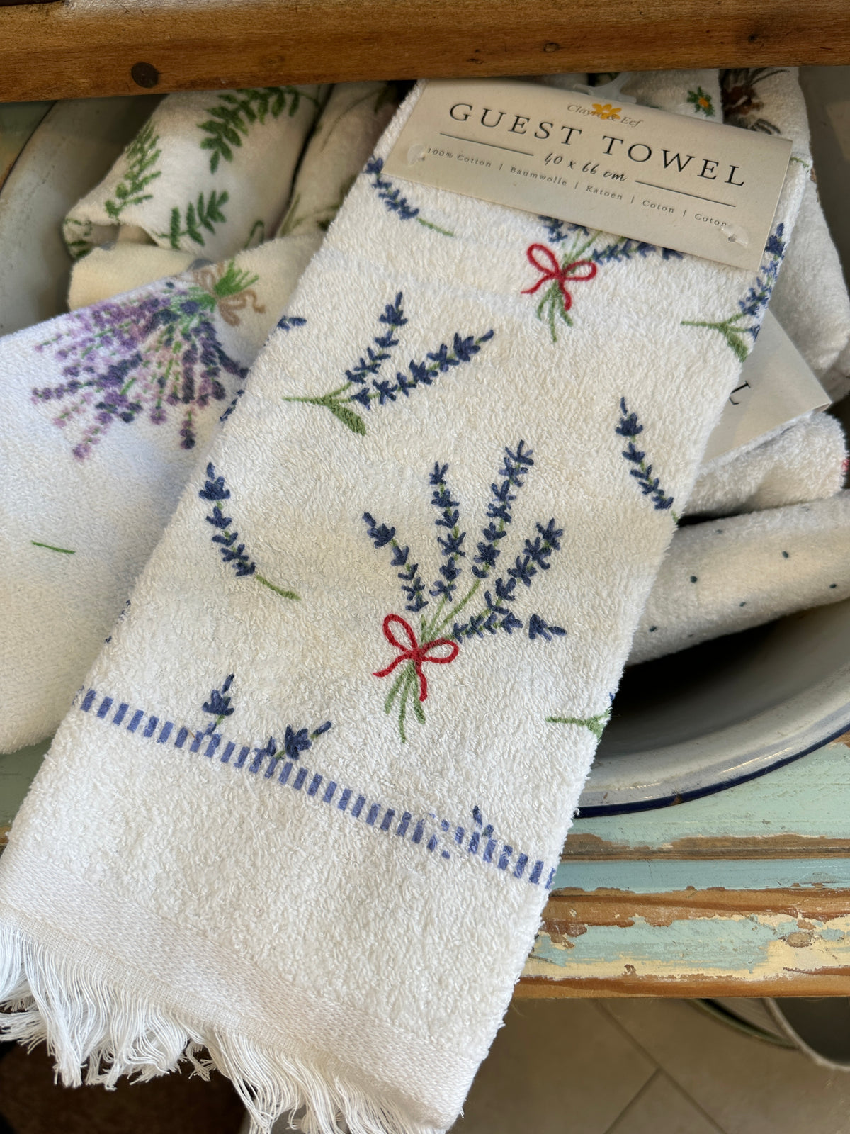 Handtuch, Lavendel