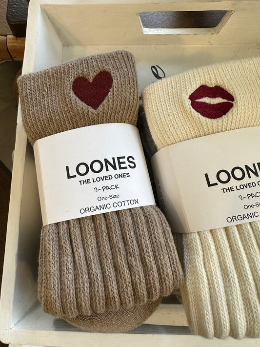 Socken Set2 One-Size/ Cozy Heart