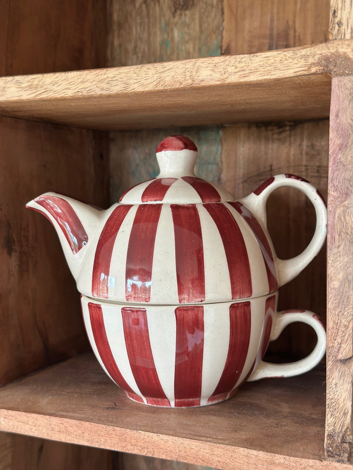 Teekanne und Tasse Set