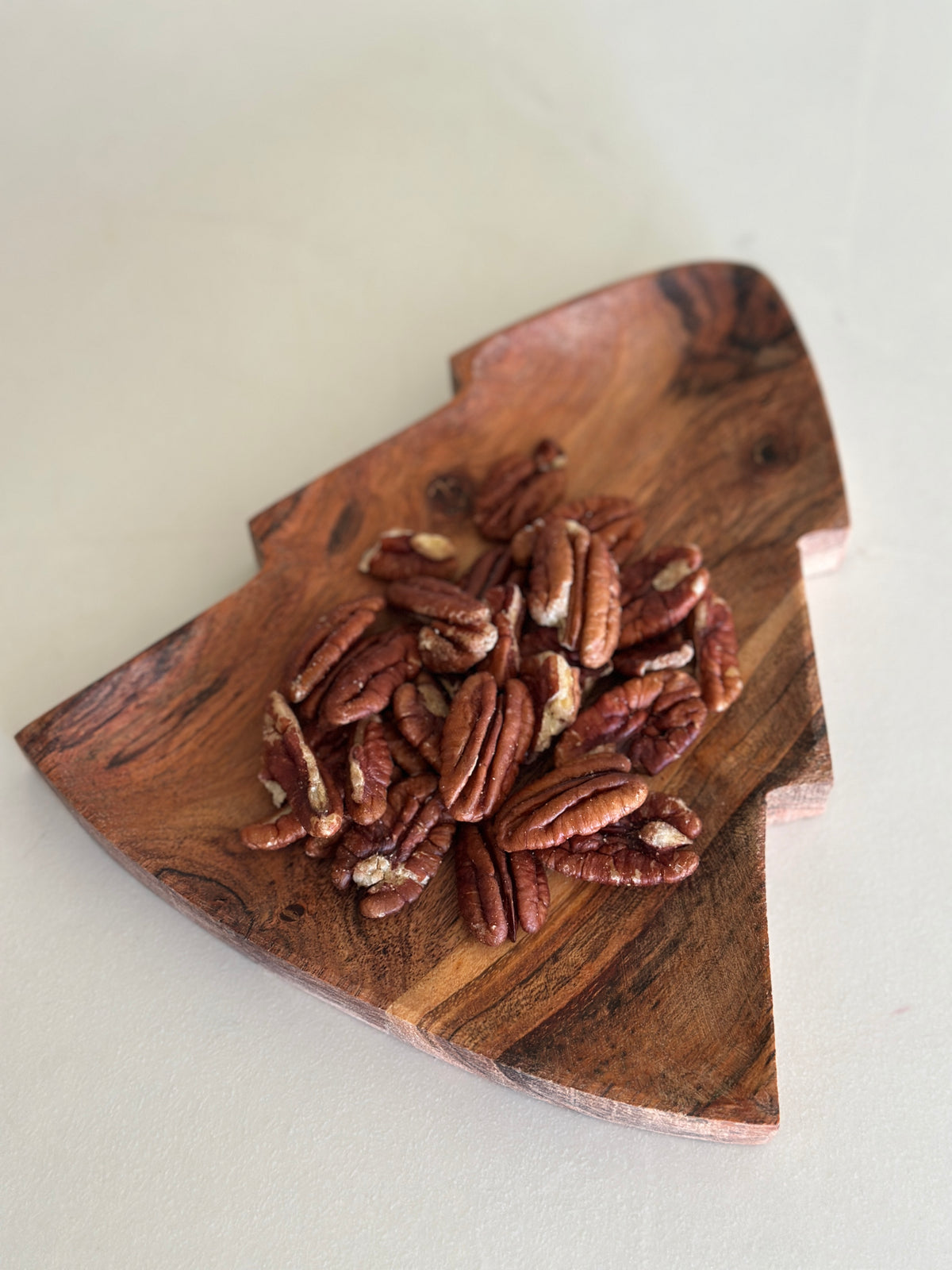 Baum, Snack Schale aus Holz.Teller