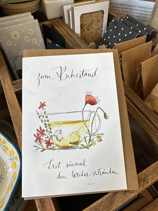 Klappkarte mit Umschlag
