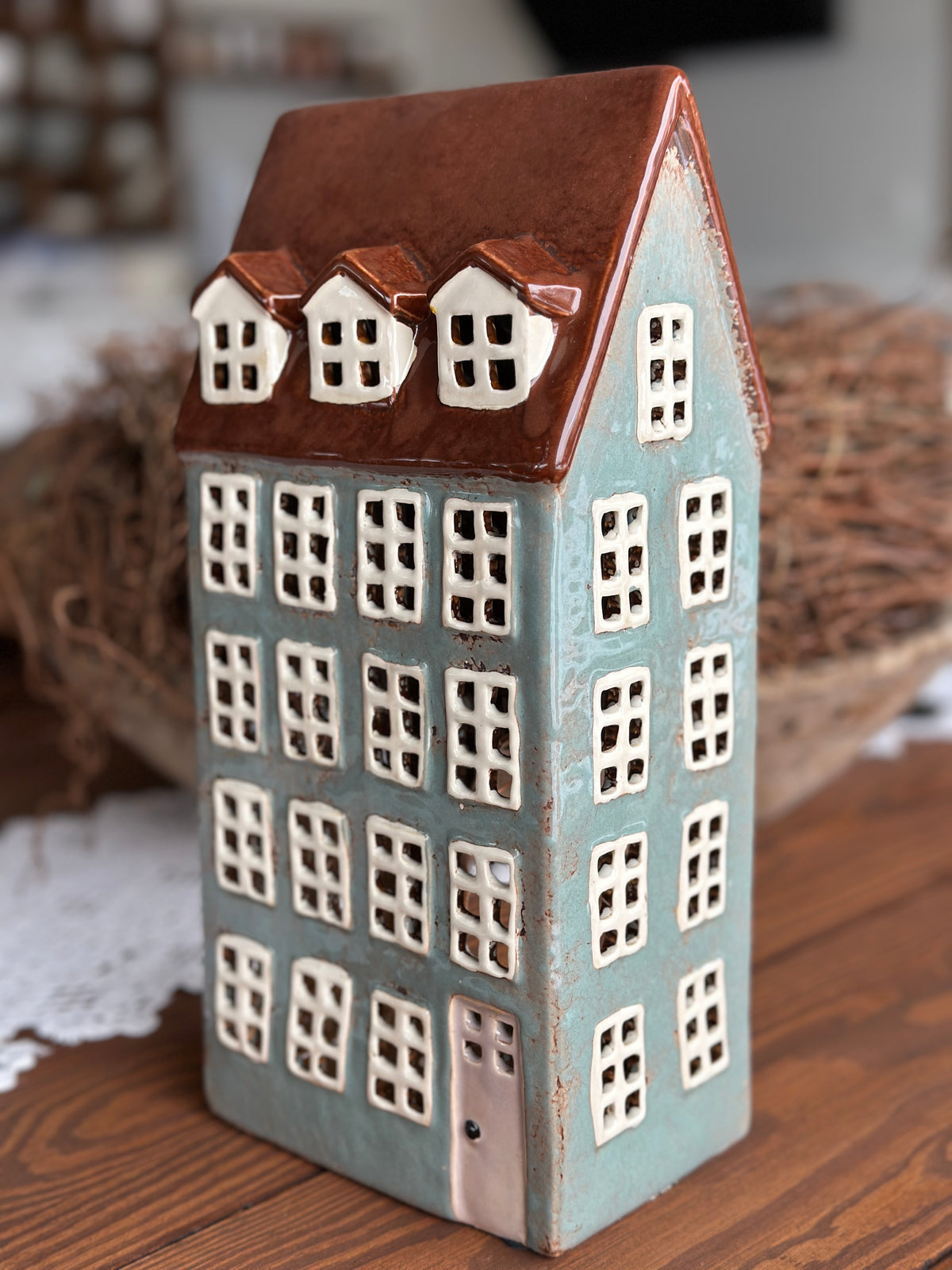 Haus aus Keramik