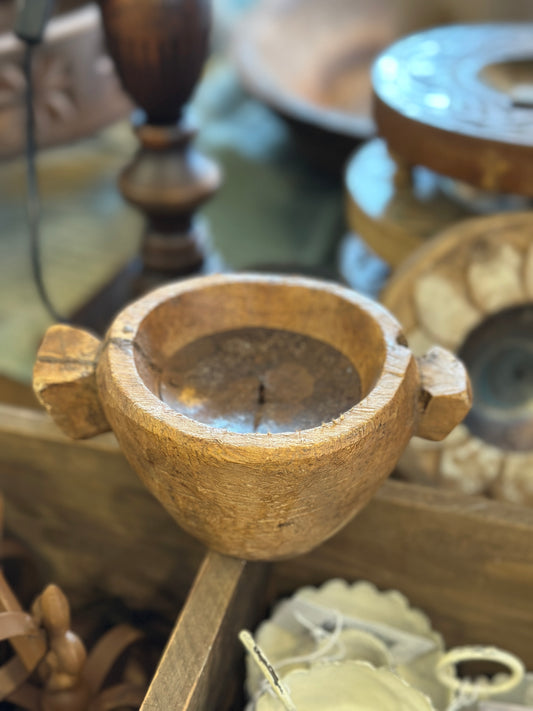 Kerzenhalter aus Holz