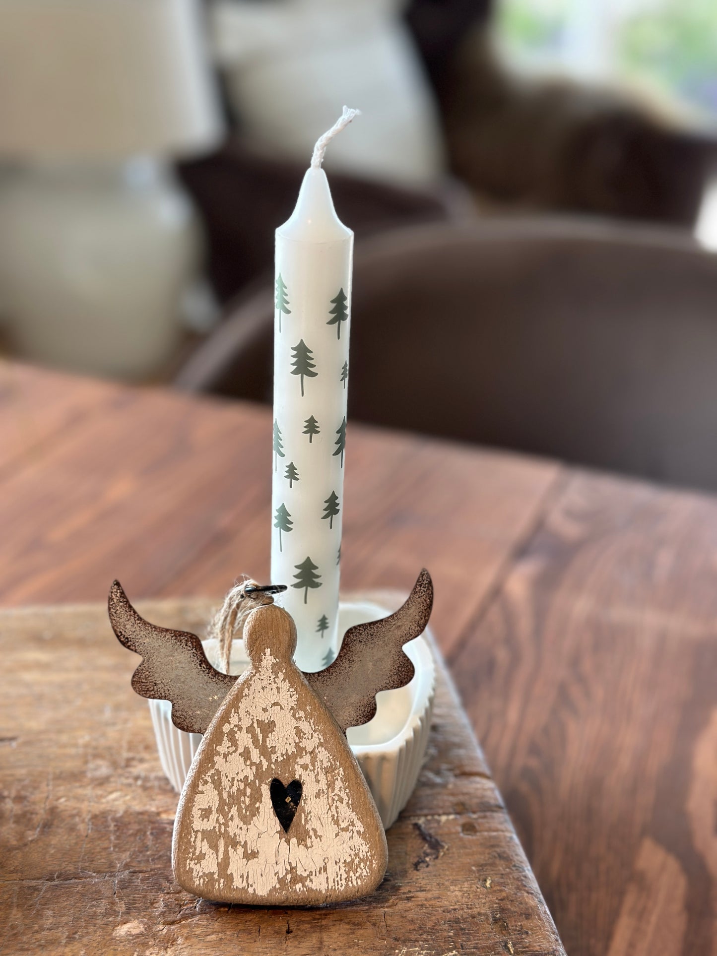 Anhänger, Holz Engel