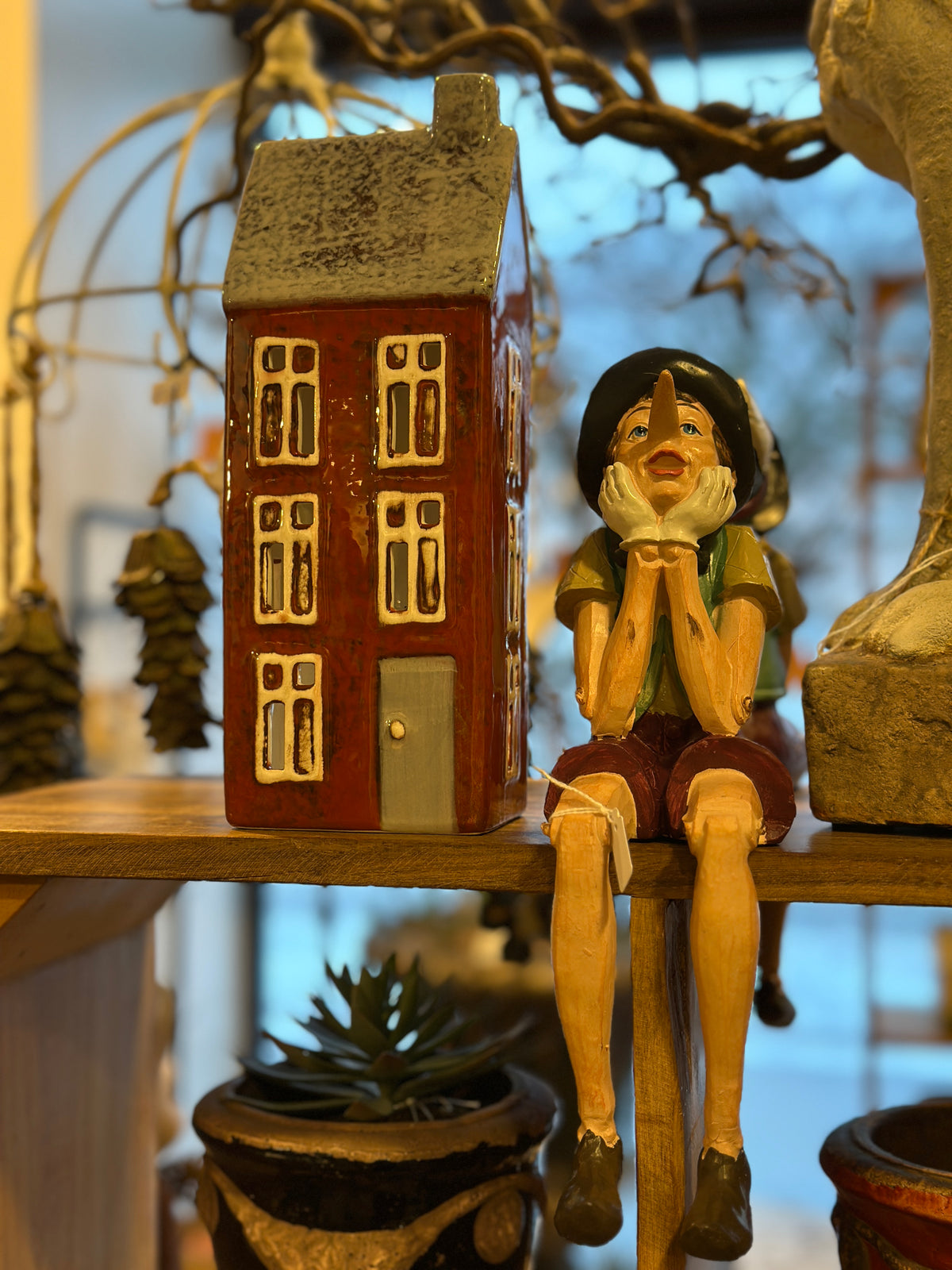 Haus aus Keramik