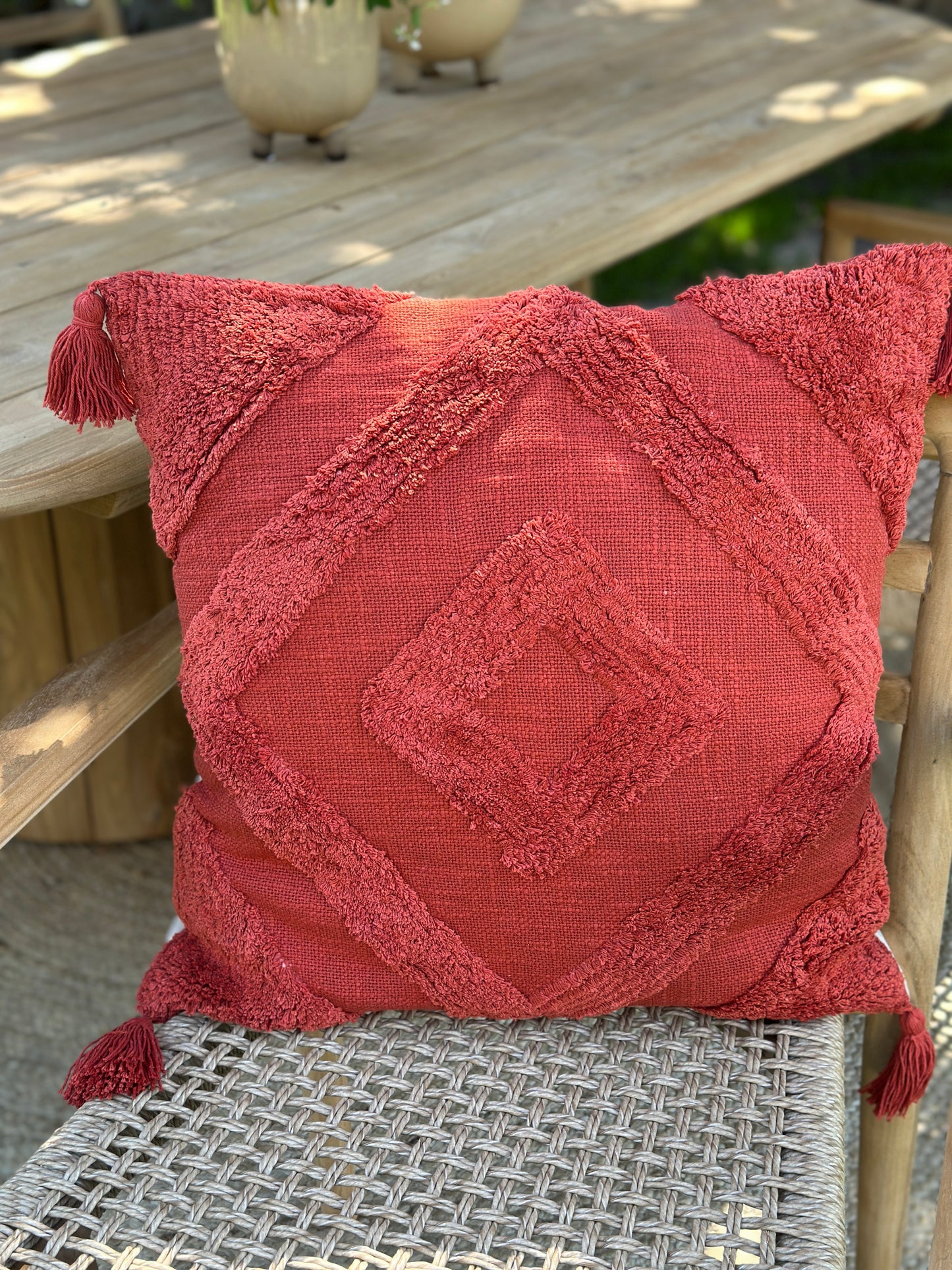 Kissen 50x50cm.