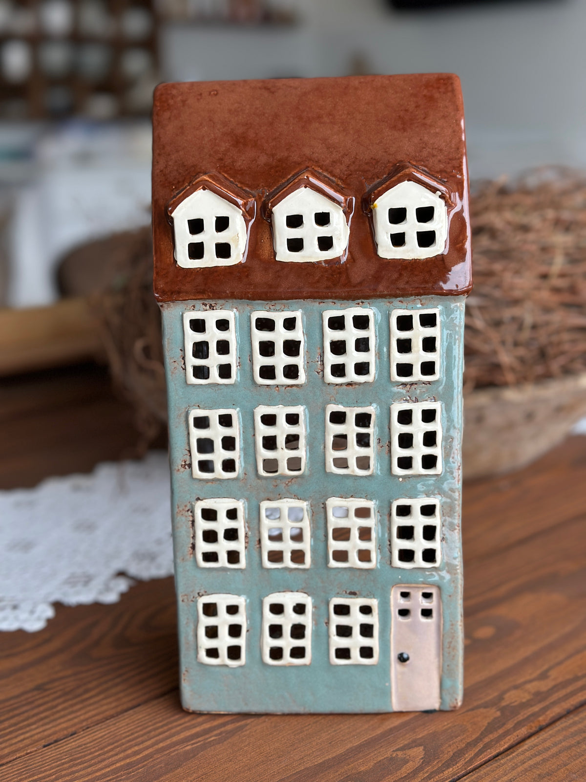 Haus aus Keramik