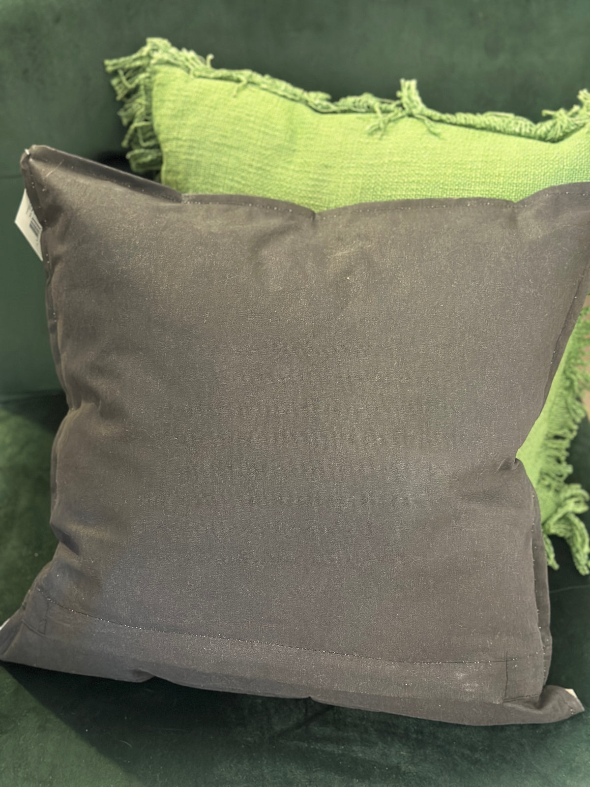 Kissen Hase braun/ grau