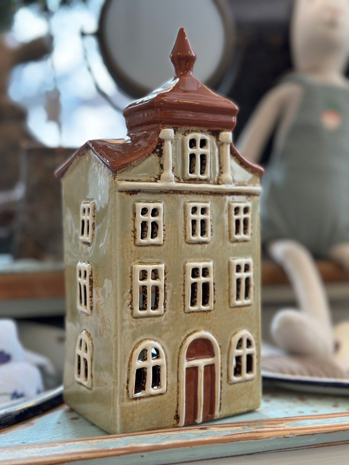 Haus aus Keramik