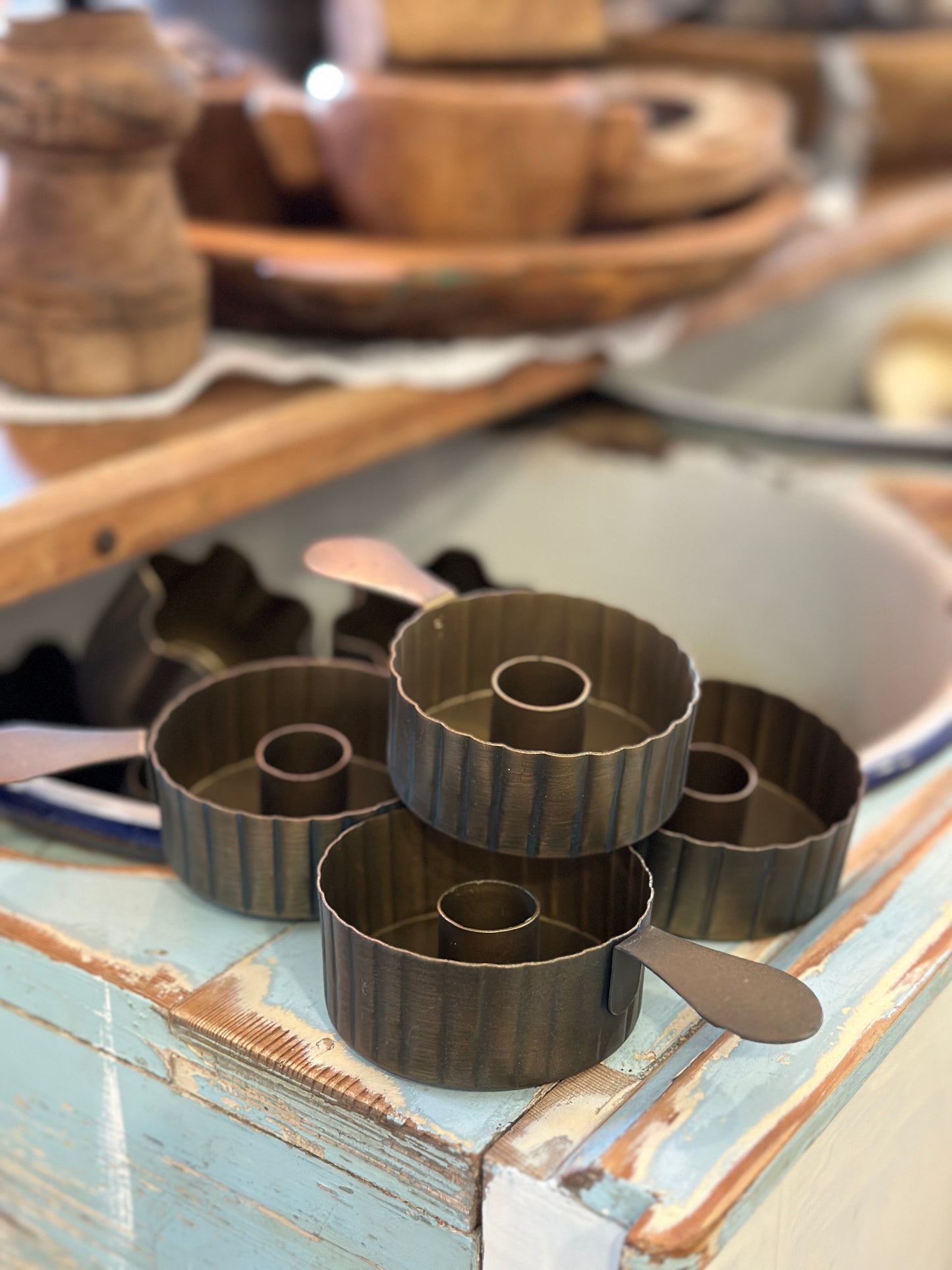 Kerzenhalter aus Metall