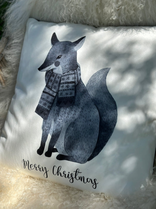 Kissen Fuchs 45x45cm.