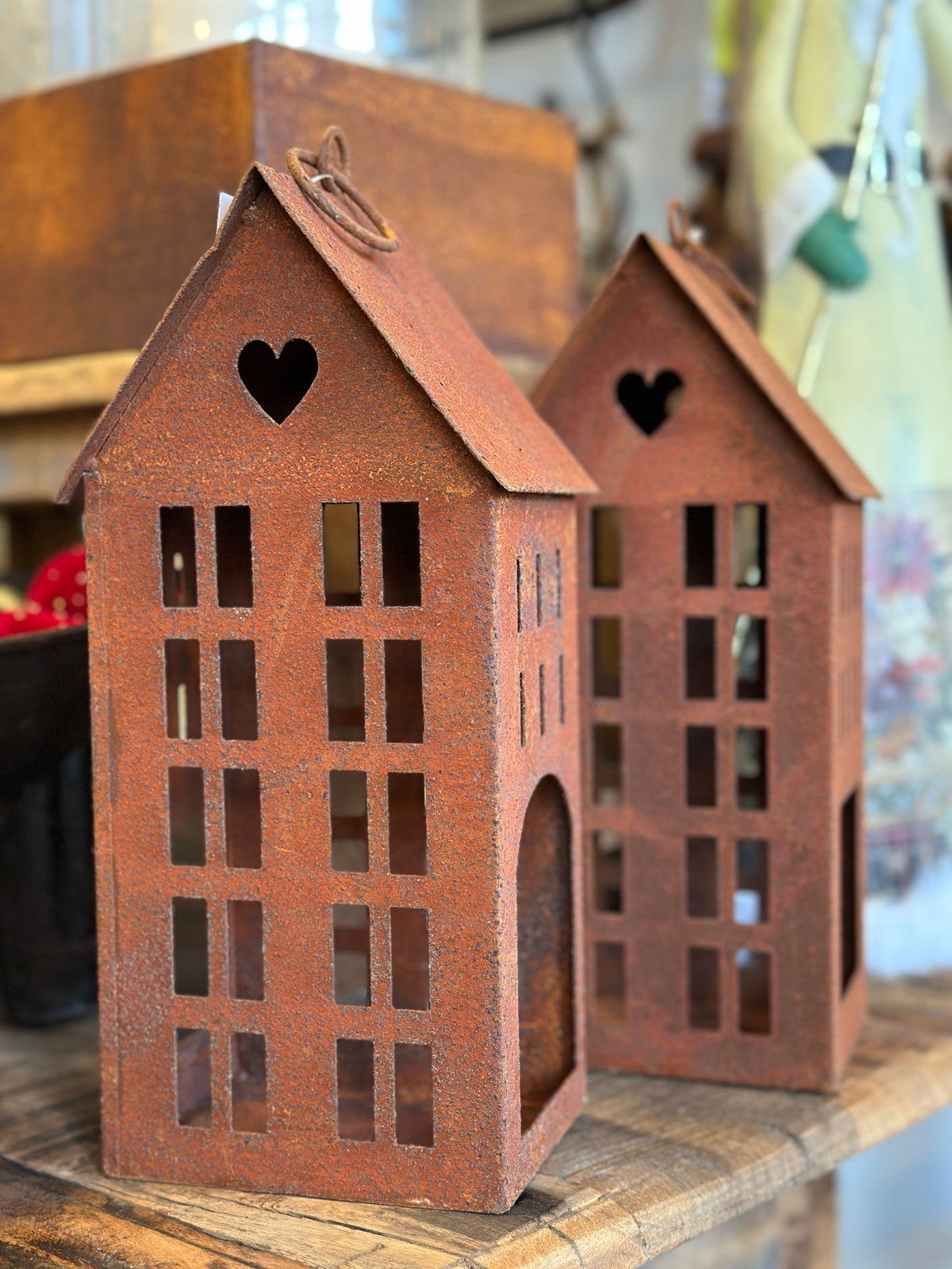 Haus aus Rost