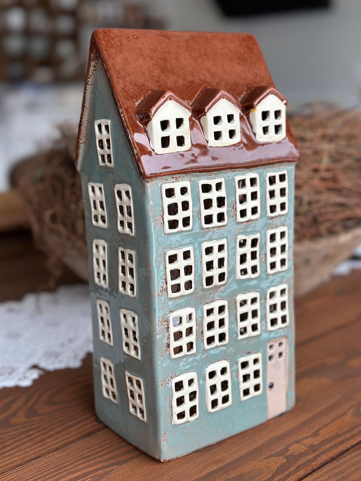 Haus aus Keramik