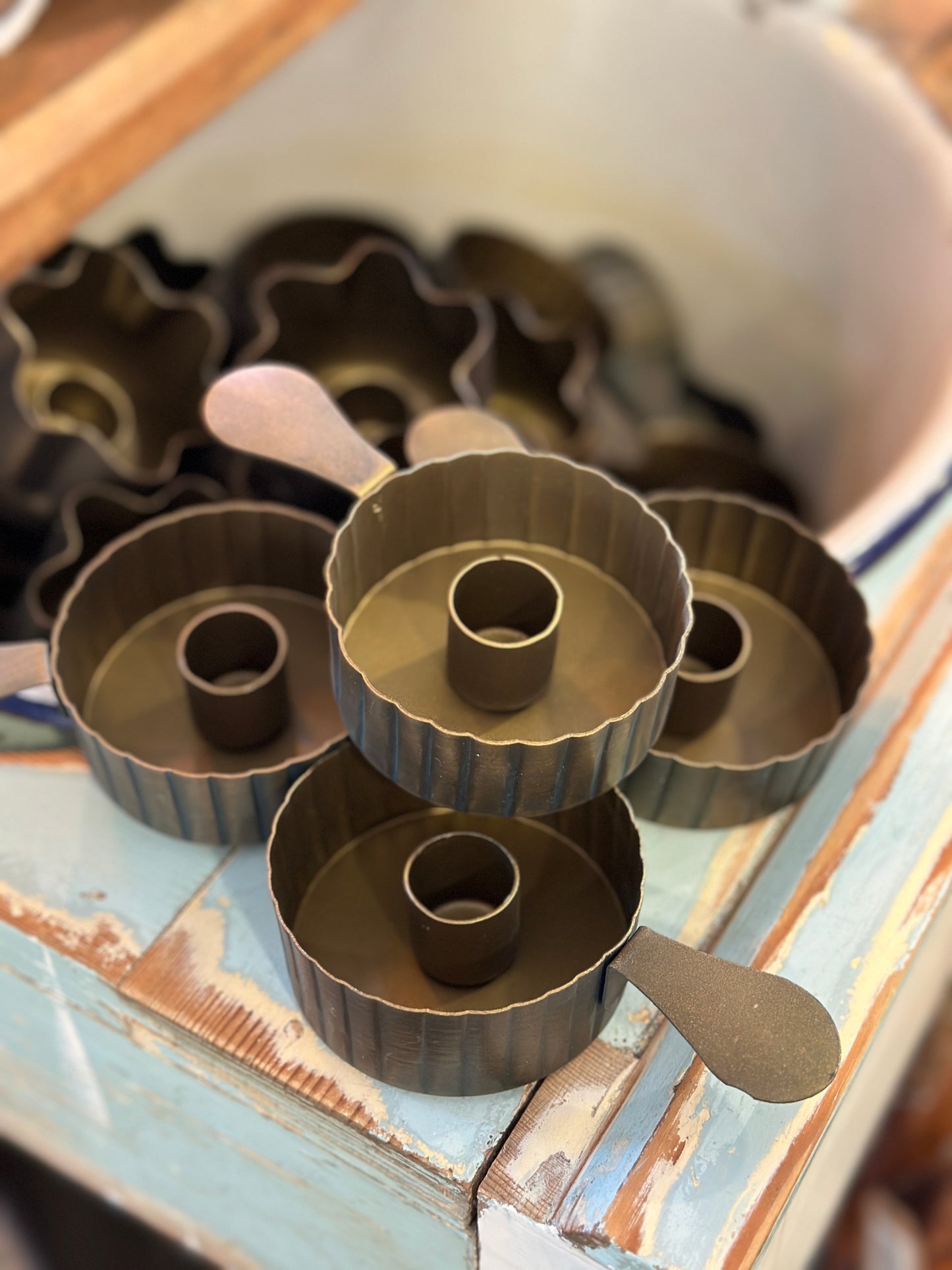 Kerzenhalter aus Metall