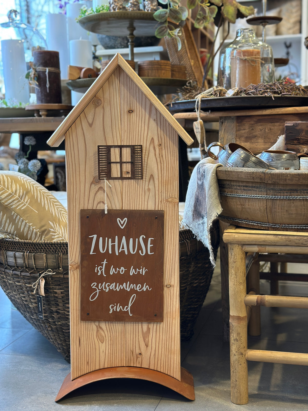 Haus aus Holz/ Rost Zuhause 🤎