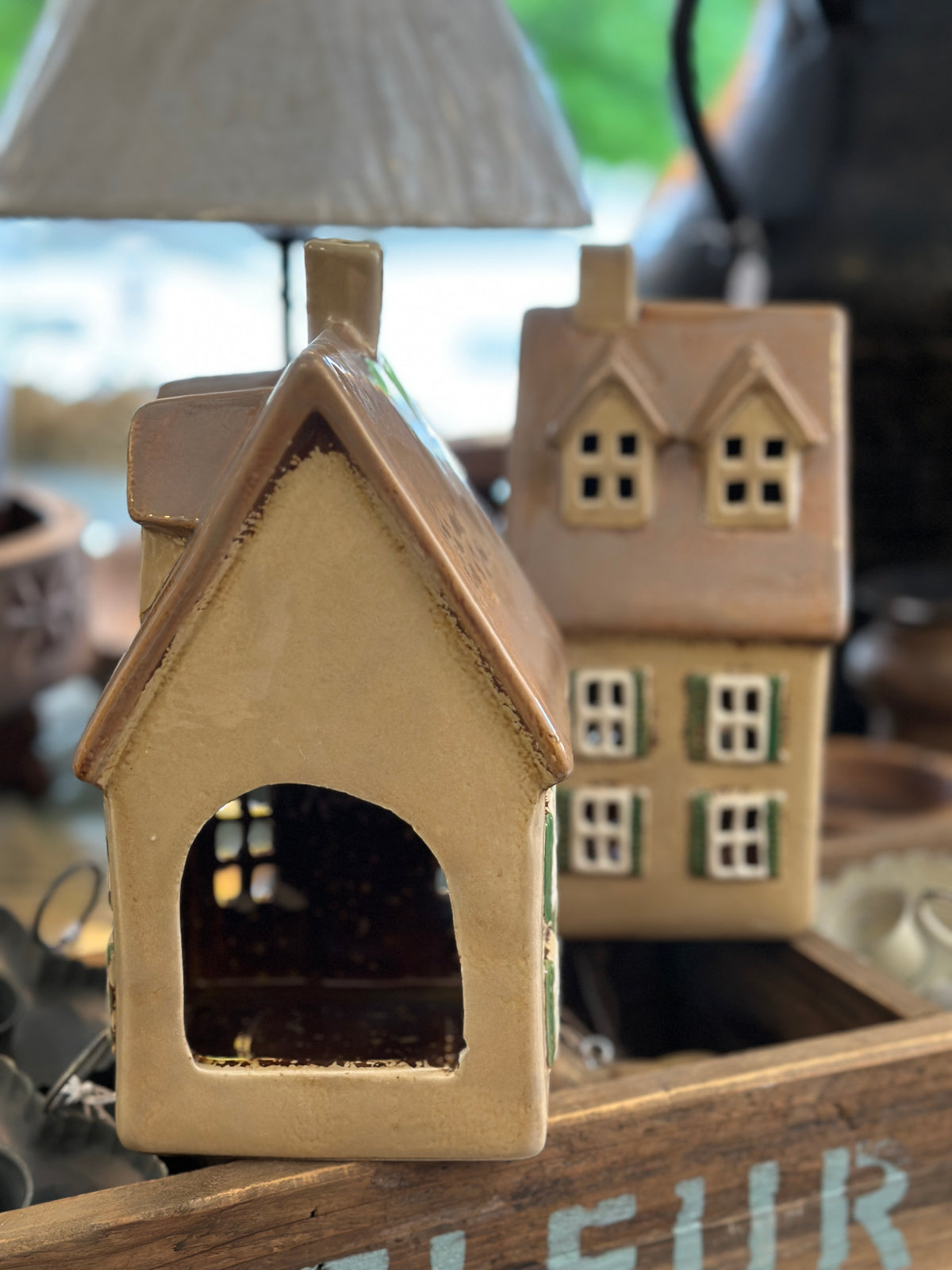 Haus Keramik, beige