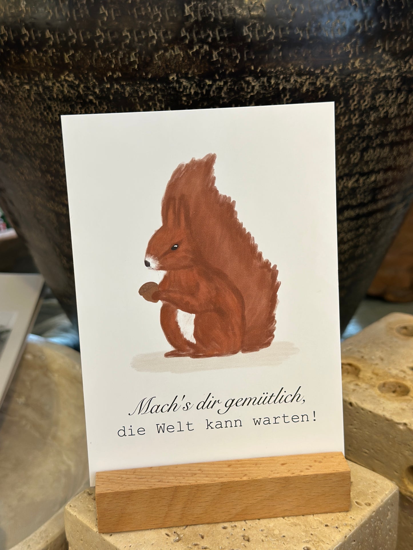 Karte, Mach‘s dir gemütlich