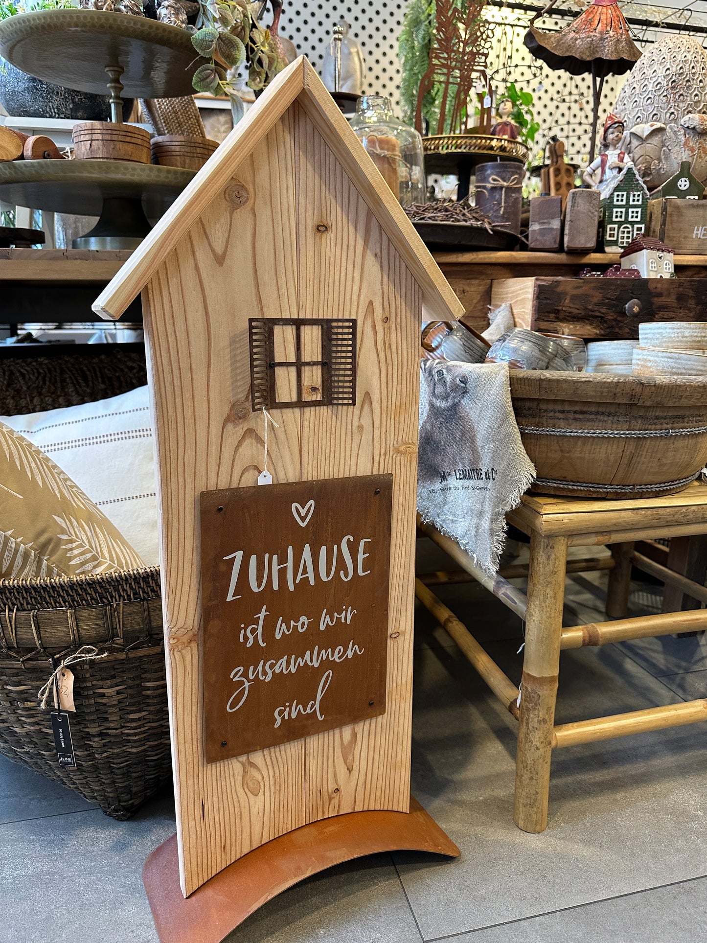 Haus aus Holz/ Rost Zuhause 🤎