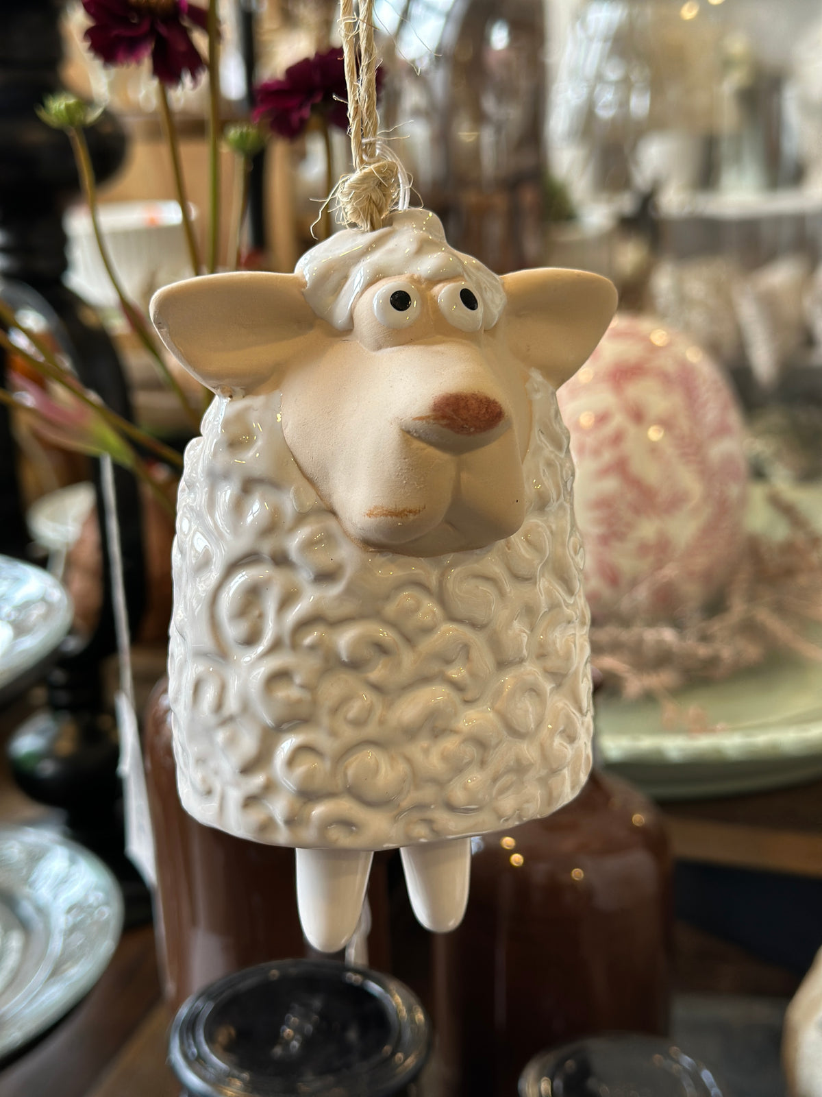 Schaf aus Keramik