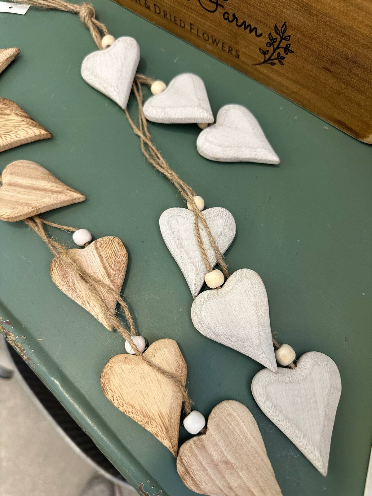 Hänger Herz aus Holz