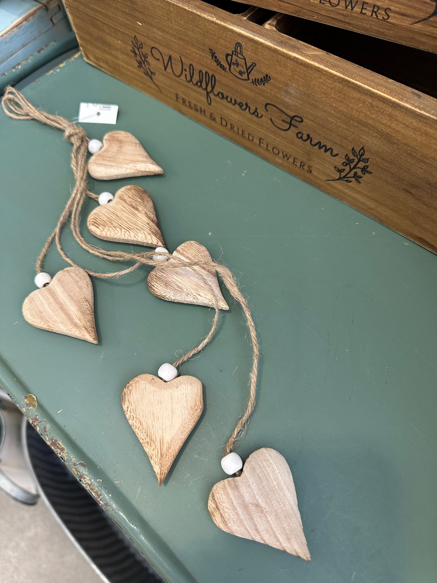 Hänger Herz aus Holz
