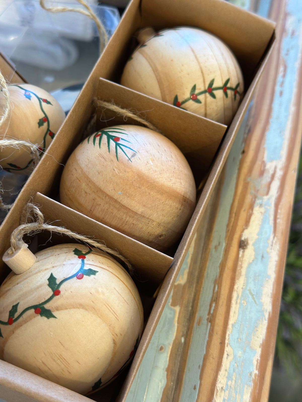 Baumkugel/ Kugel aus Holz
