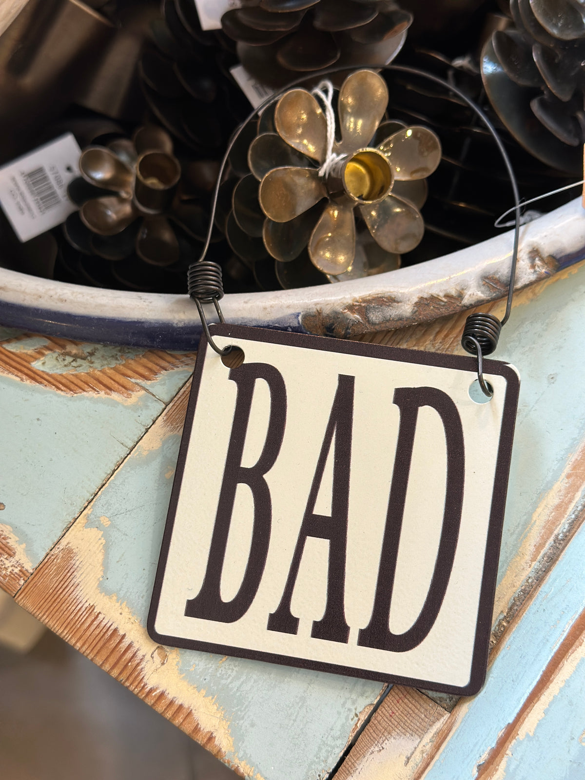 Schild/ BAD Schild