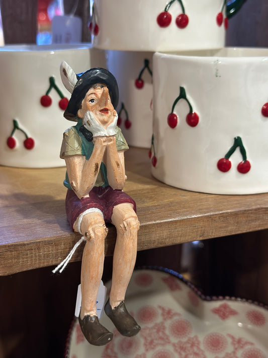 Figur Pinocchio aus Polyresin