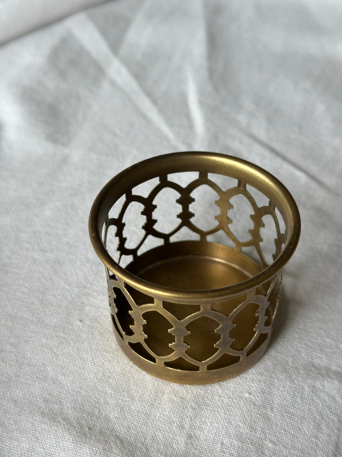 Kerzenhalter D: 6x4,5 cm