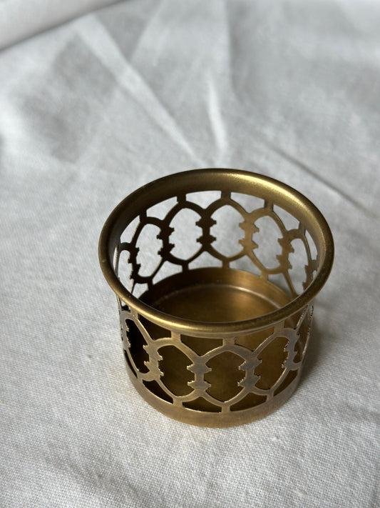 Kerzenhalter D: 6x4,5 cm