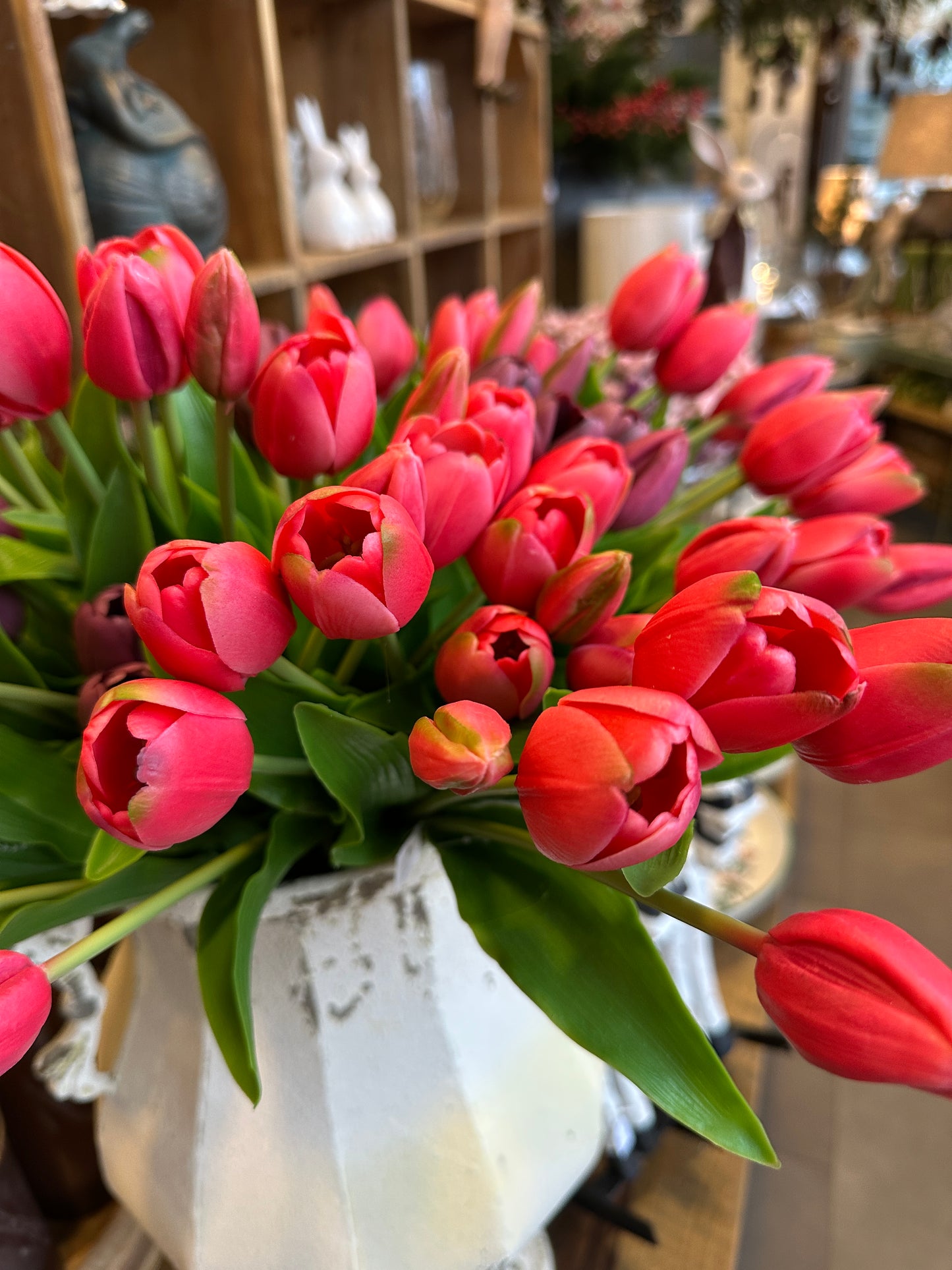 Tulpen Bund 5Stück, Künstlich